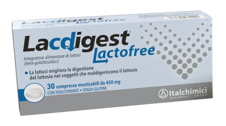 LACDIGEST LACTOFREE 30 COMPRESSE MASTICABILI - Farmaspeed