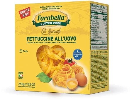 FARABELLA FETTUCCINE ALL'UOVO 250 G - Farmaspeed