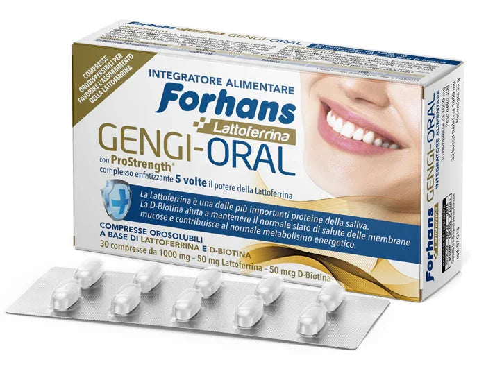 FORHANS LATTOFERRINA GENGIORAL 30 COMPRESSE - Farmaspeed