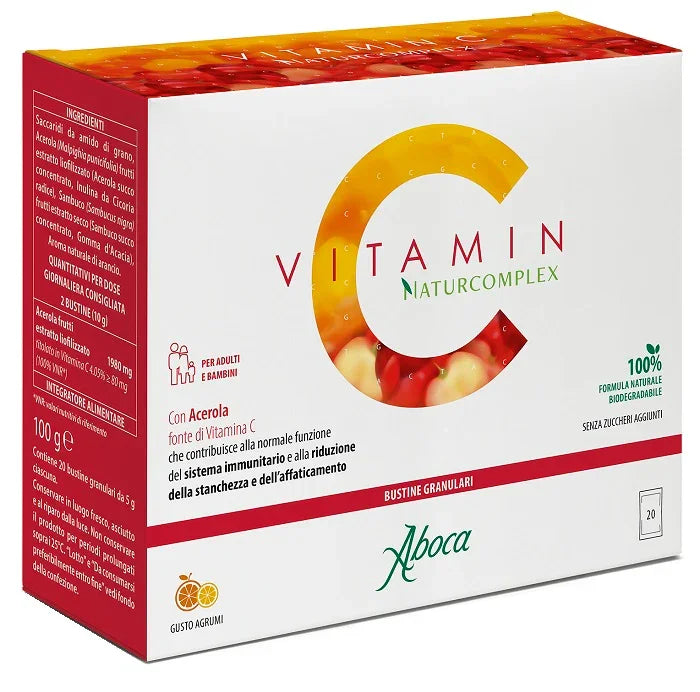 VITAMIN C NATURCOMPLEX 20 BUSTINE - Farmaspeed
