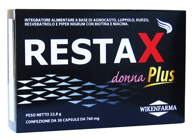 RESTAX DONNA PLUS 30 CAPSULE - Farmaspeed