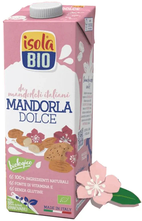 ISOLA BIO MANDORLA DOLCE BEVANDA BIOLOGICA 1 LITRO - Farmaspeed