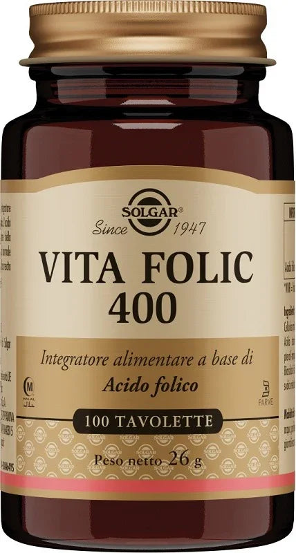 VITA FOLIC 400 100 TAVOLETTE - Farmaspeed