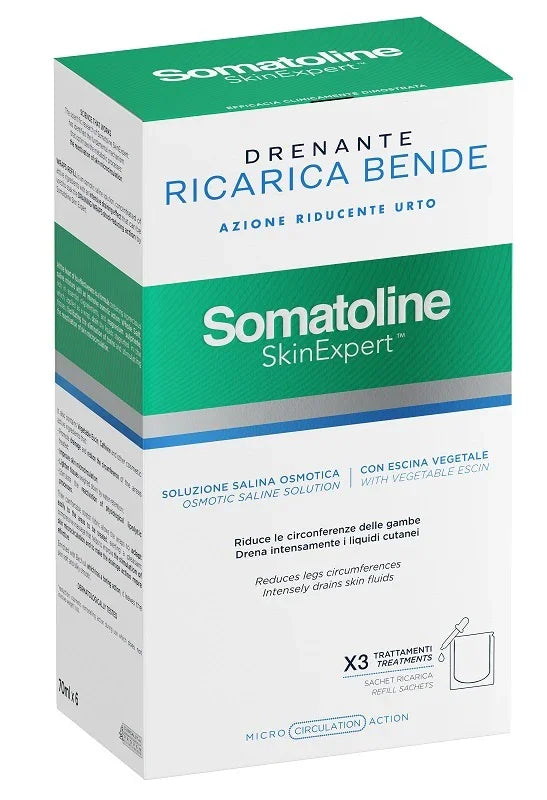SOMATOLINE SKIN EXPERT BENDE SNELLENTI DRENANTI STARTER KIT - Farmaspeed