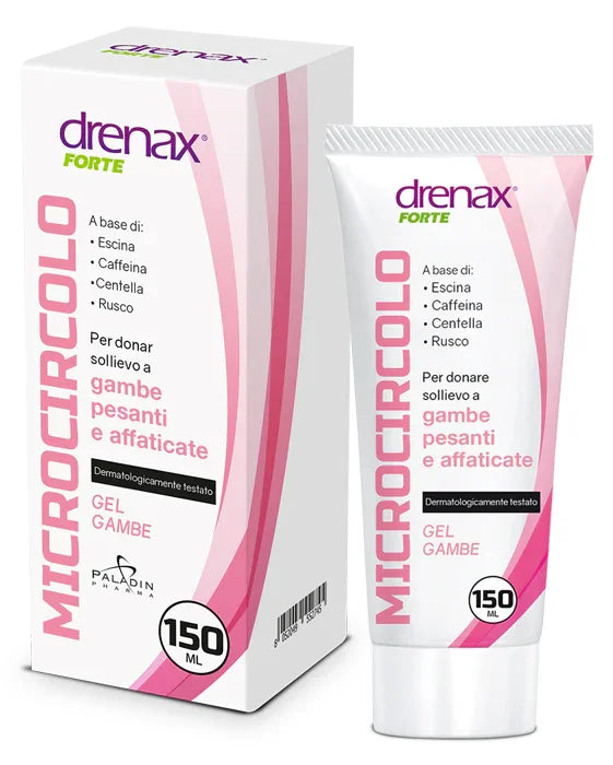 DRENAX FORTE MICROCIRCOLO GEL 150 ML - Farmaspeed