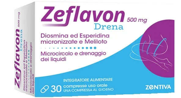 ZENTIVA ZEFLAVON DRENA 30 COMPRESSE - Farmaspeed