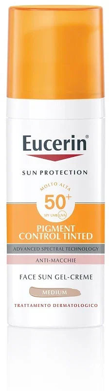 EUCERIN SUN PIGMENT CONTROL TINTED SPF50+ MEDIUM 50 ML - Farmaspeed