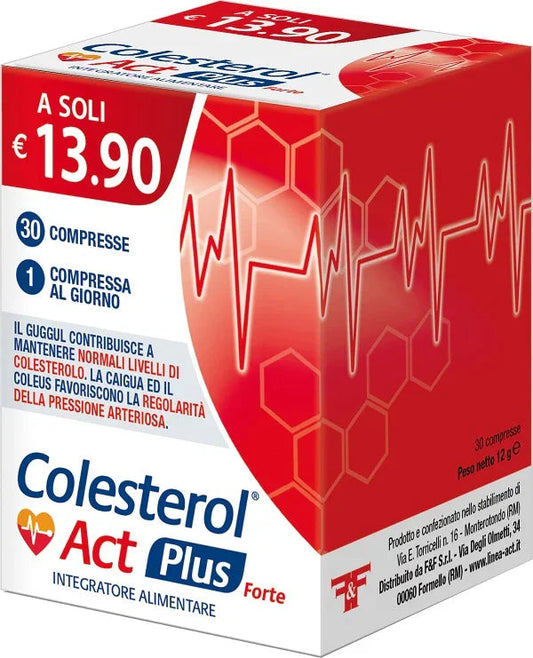 COLESTEROL ACT PLUS FORTE 30 COMPRESSE - Farmaspeed