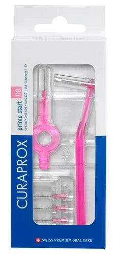 CURAPROX CPS 08 SCOVOLINO PRIME START 08 PINK 5 PEZZI - Farmaspeed