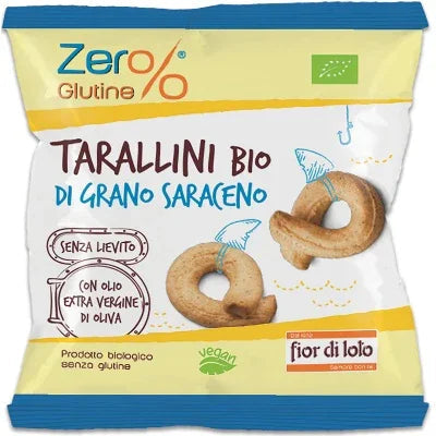 ZER% GLUTINE TARALLINI DI GRANO SARACENO 30 G - Farmaspeed