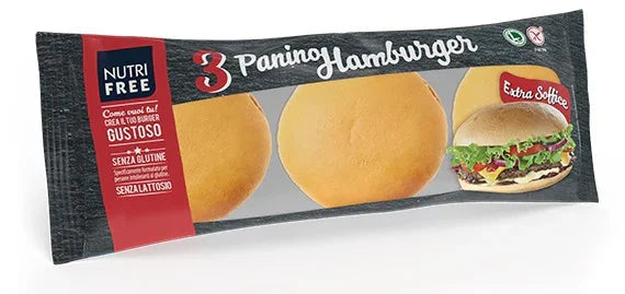 NUTRIFREE PANINO HAMBURGER 110 G - Farmaspeed