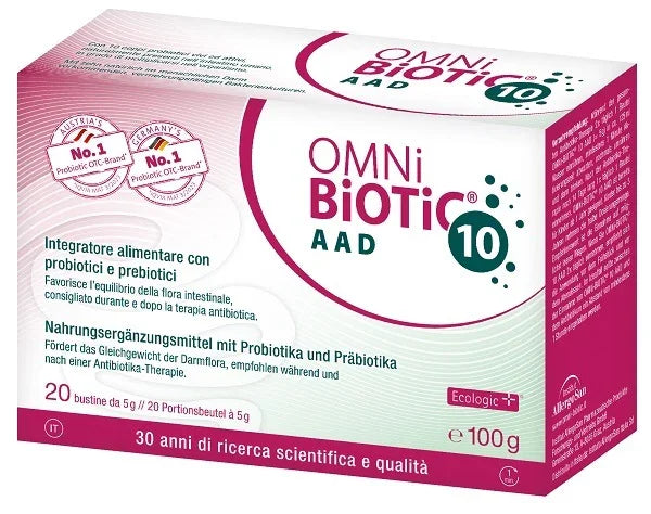 OMNI BIOTIC 10 AAD 20 BUSTINE DA 5 G - Farmaspeed
