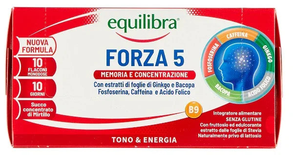 EQUILIBRA FORZA5 10 FLACONCINI - Farmaspeed