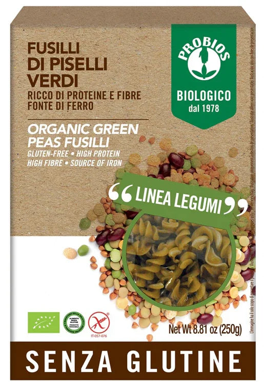 PROBIOS SPECIALITA' DI PISELLI VERDI FUSILLI 250 G - Farmaspeed
