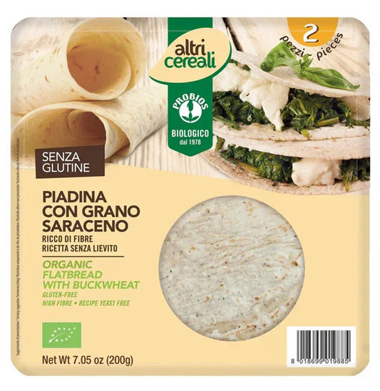 ALTRICEREALI PIADINA CON GRANO SARACENO 200 G - Farmaspeed