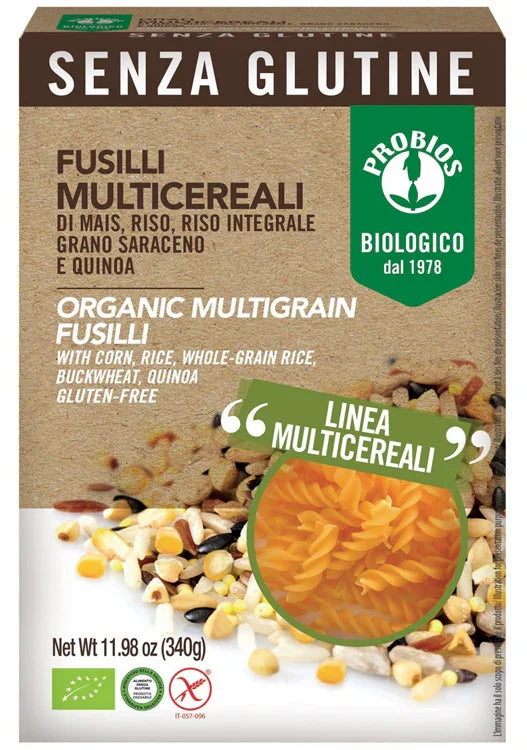 FUSILLI MULTICEREALI 340 G - Farmaspeed
