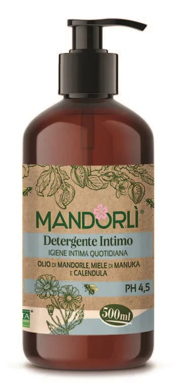 MANDORLI DETERGENTE INTIMO IGIENE INTIMA QUOTIDIANA 500 ML - Farmaspeed