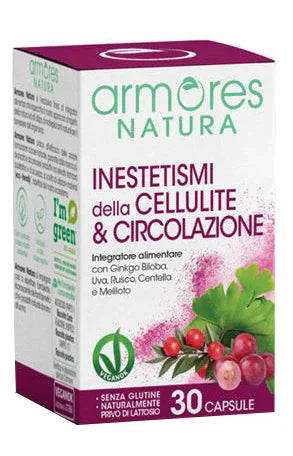 ARMORES NATURA INESTETISMI CELLULITE E CIRCOLAZIONE 30 CAPSULE - Farmaspeed