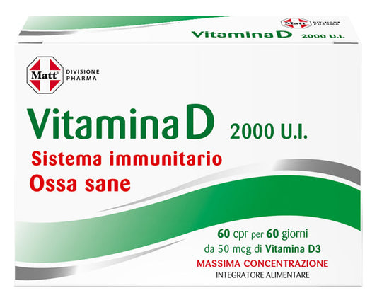MATT PHARMA VITAMINA D 60 COMPRESSE - Farmaspeed
