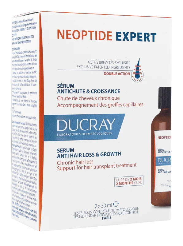 DUCRAY NEOPTIDE EXPERT SIERO ANTICADUTA 2 PEZZI DA 50 ML - Farmaspeed