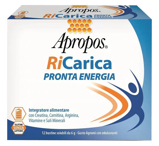 APROPOS RICARICA PRONTA ENERGIA 12 BUSTINE 6 G - Farmaspeed