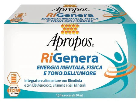 APROPOS RIGENERA ENERGIA FISICA E MENTALE 10 FLACONCINI 10 ML - Farmaspeed