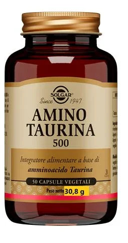 AMINO TAURINA 500 50 CAPSULE VEGETALI - Farmaspeed