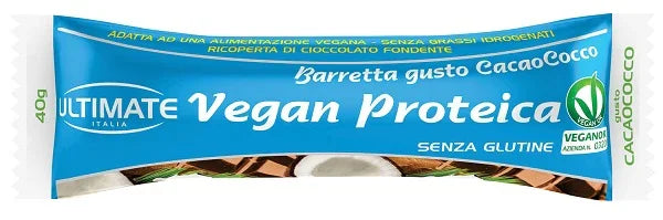 BARRETTA VEGAN PROTEIC CACAO/COCCO 40 G - Farmaspeed