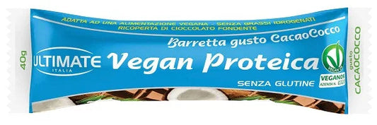 BARRETTA VEGAN PROTEIC CACAO/COCCO 40 G - Farmaspeed