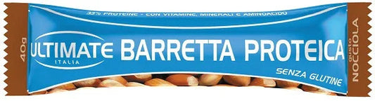 ULTIMATE BARRETTA PROTEICA NOCCIOLA 40 G 1 PEZZO - Farmaspeed