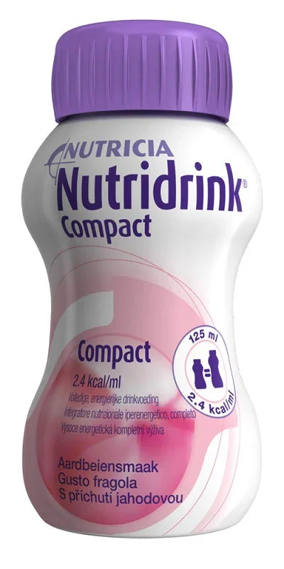 NUTRIDRINK COMPACT FRAGOLA 4X125 ML - Farmaspeed