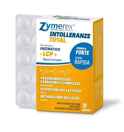 ZYMEREX INTOLLERANZE TOTAL 20 COMPRESSE - Farmaspeed