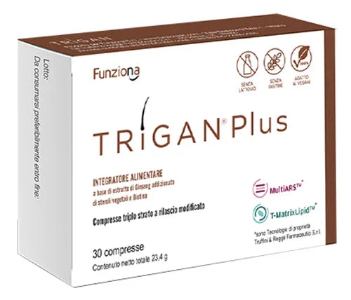 TRIGAN PLUS 30 COMPRESSE TRIPLO STRATO A RILASCIO MODIFICATO - Farmaspeed