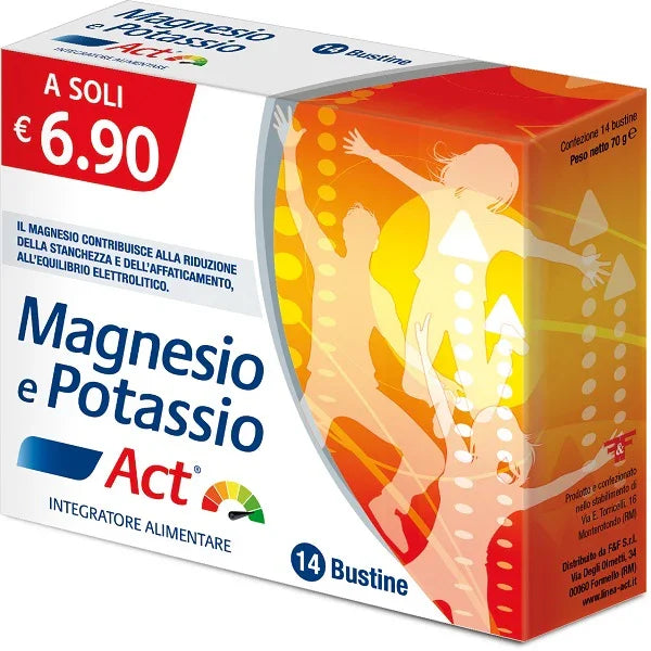MAGNESIO E POTASSIO ACT 14 BUSTINE - Farmaspeed