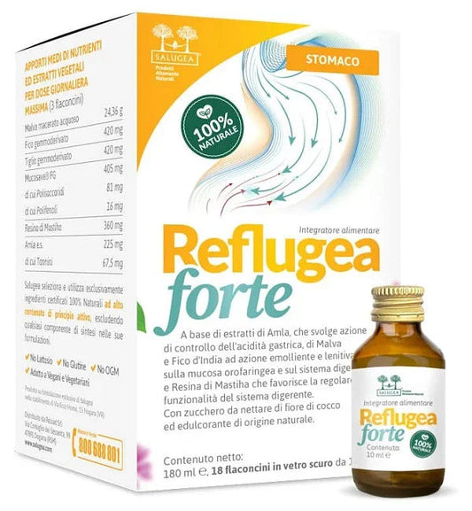 SALUGEA REFLUGEA FORTE 18 FLACONCINI DA 10 ML - Farmaspeed