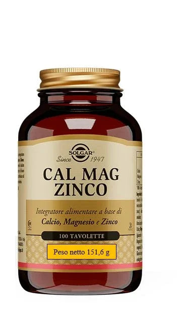 CAL MAG ZINCO 100 TAVOLETTE - Farmaspeed