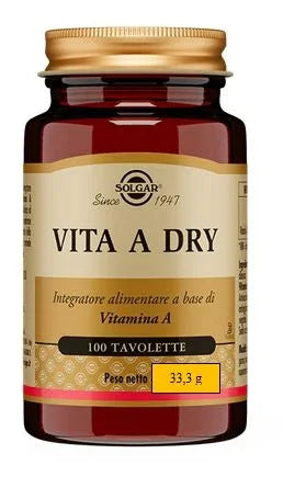 VITA A DRY 100 TAVOLETTE - Farmaspeed