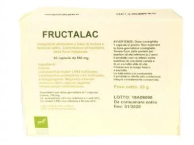 FRUCTALAC 60 CAPSULE - Farmaspeed