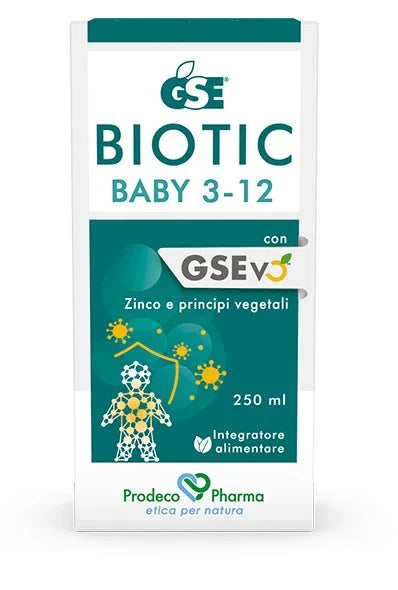 GSE BIOTIC BABY 3-12 250 ML - Farmaspeed
