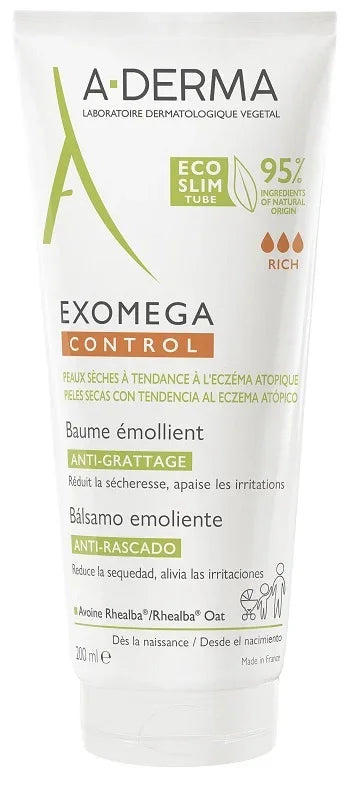 EXOMEGA CONTROL BALSAMO EMOLLIENTE ANTI - GRATTAGE 200 ML - Farmaspeed