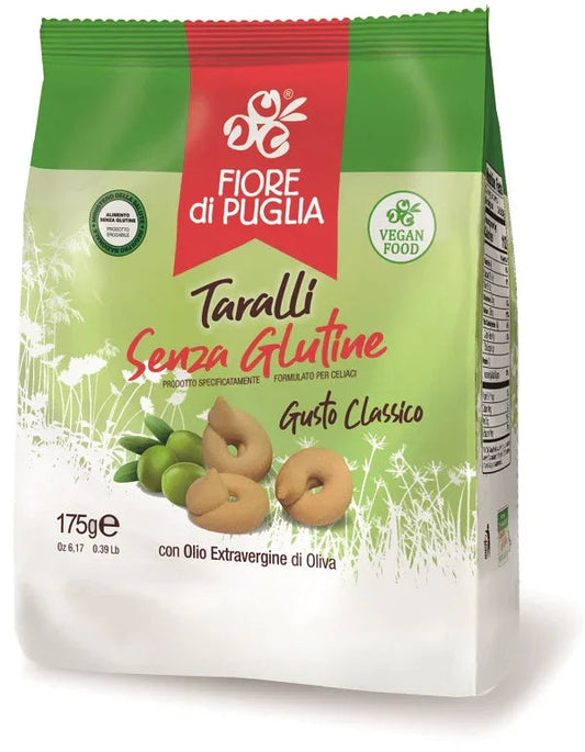 FIORE DI PUGLIA TARALLI GUSTO CLASSICO 175 G - Farmaspeed