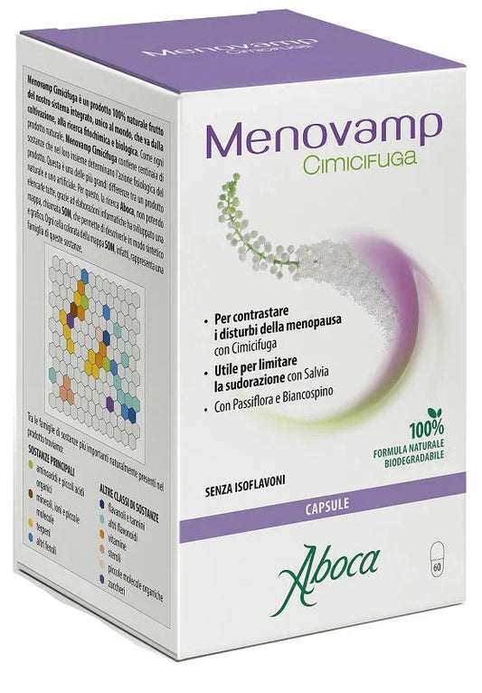 MENOVAMP CIMICIFUGA 60 CAPSULE - Farmaspeed