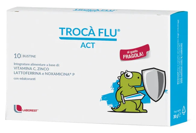 TROCA' FLU ACT 10 BUSTINE - Farmaspeed