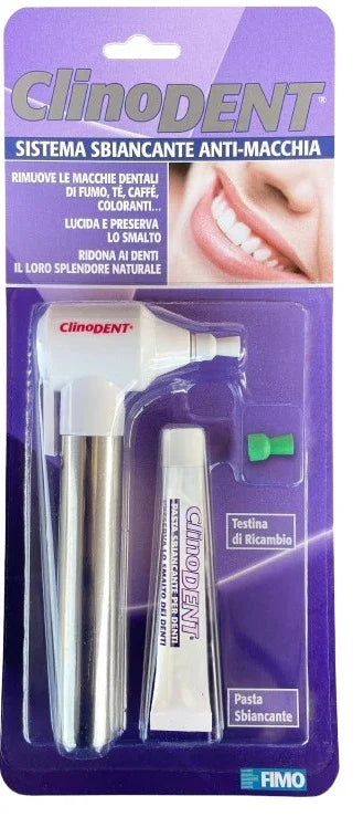 CLINODENT SISTEMA SBIANCANTE ANTIMACCHIA - Farmaspeed