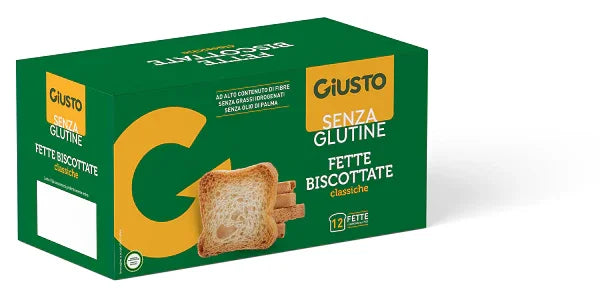 GIUSTO SENZA GLUTINE FETTE BISCOTTATE 150 G - Farmaspeed
