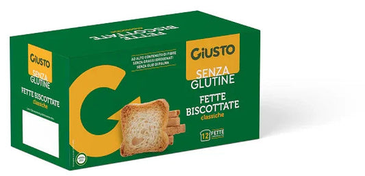 GIUSTO SENZA GLUTINE FETTE BISCOTTATE 150 G - Farmaspeed