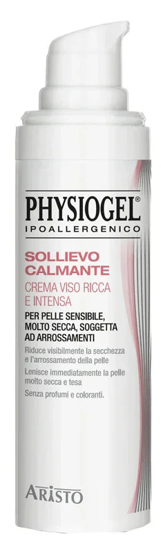 PHYSIOGEL IPOALLERGENICO SOLLIEVO CALMANTE CREMA VISO RICCA E INTENSA 40 ML - Farmaspeed