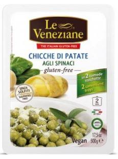 LE VENEZIANE CHICCHE DI PATATE AGLI SPINACI 500 G - Farmaspeed