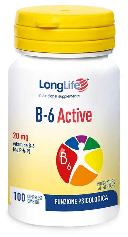 LONGLIFE B6 ACTIVE 100 COMPRESSE DIVISIBILI - Farmaspeed