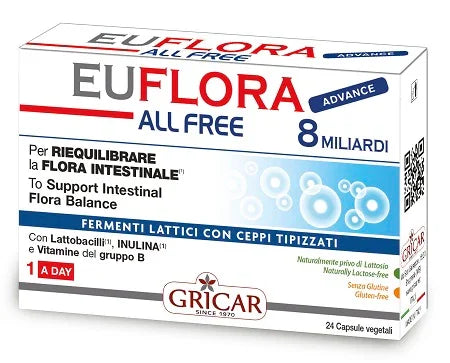 EUFLORA ADVANCE ALL FREE 24 CAPSULE - Farmaspeed
